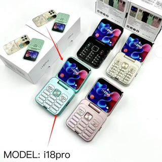 Mini Teléfono Plegable i18Pro Doble SIM 2G