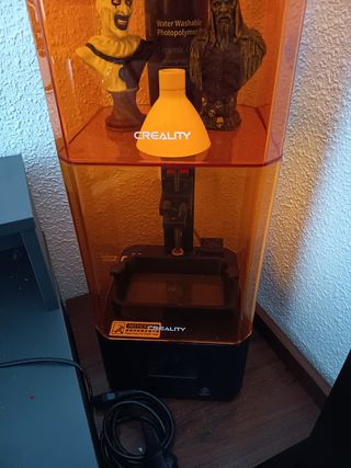 Impresora 3D Resina Creality Negra/Naranja