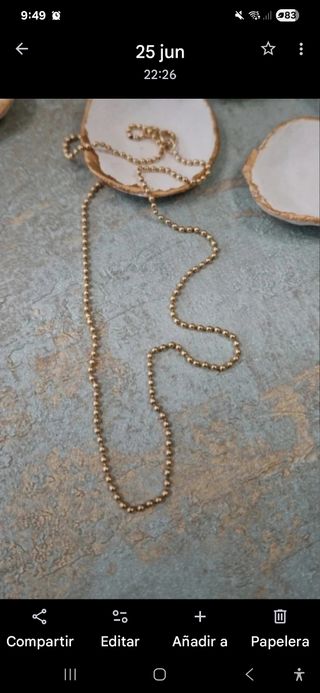 Cadena de oro 18k 5.14g