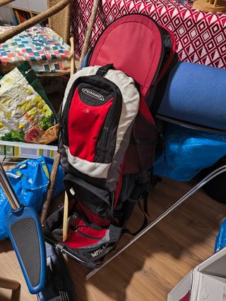 Mochila de porteo para trekking