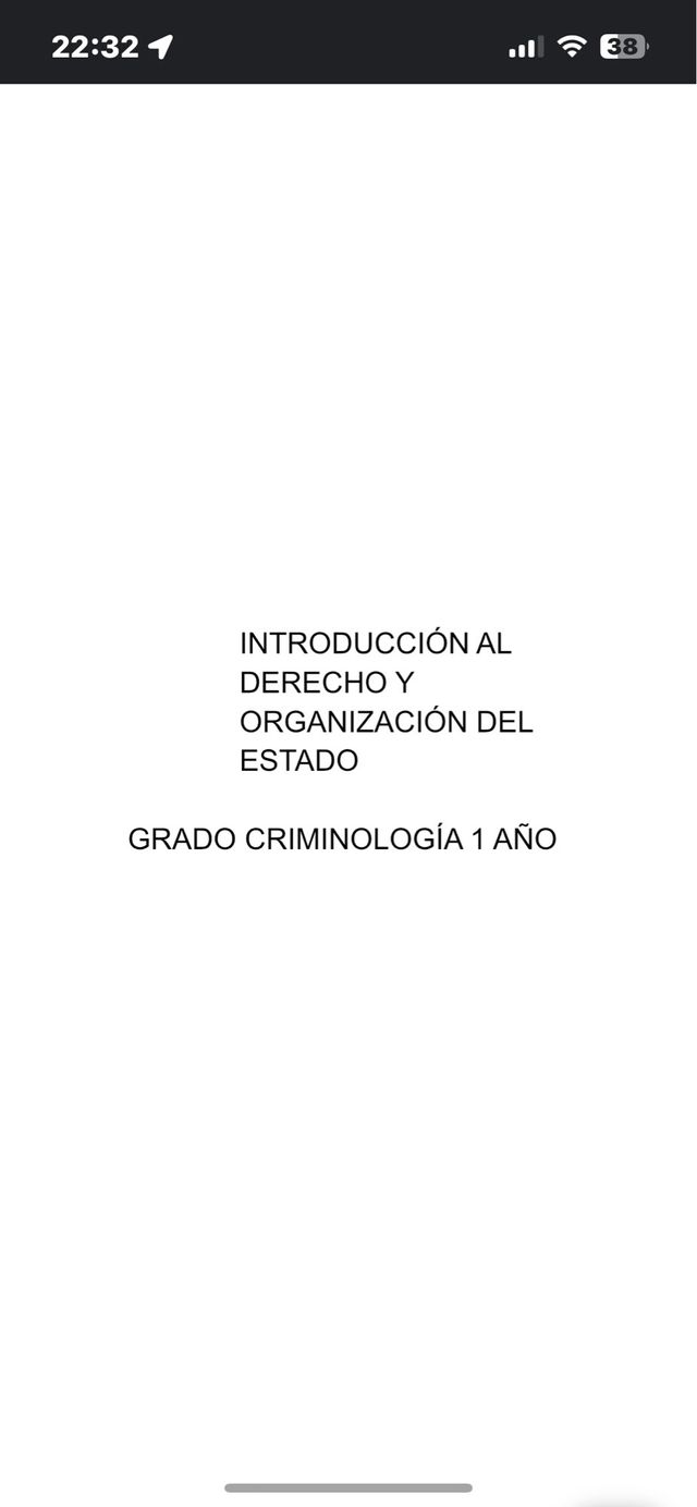 apuntes de intro al derecho y organiz del Estado