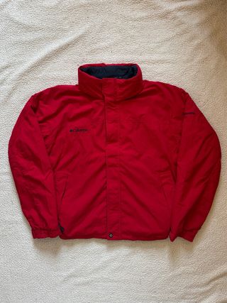 Chaqueta de Nieve de Columbia Roja