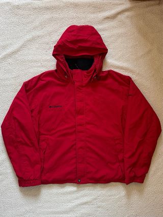 Chaqueta de Nieve de Columbia Roja