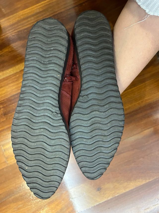 Botas de ante talla 39