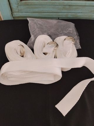 4 Correas de amarre con argollas