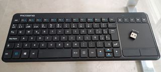 Teclado wireless con ratón