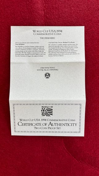 FULL SET $1 Dollar Copa Mundial U.S.A 1994