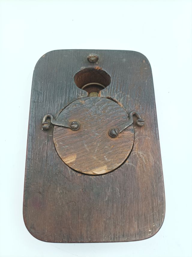 Reloj Roskopf sobremesa caja madera