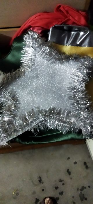 Disfraz Estrella Navideña Brillante