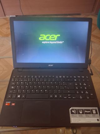 Portátil Acer Negro AMD A4