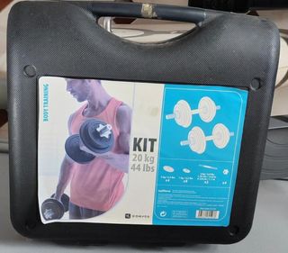 Kit Mancuernas 20kg 44lbs DOMYOS