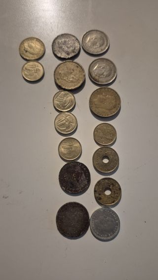 Lote monedas antiguas españolas