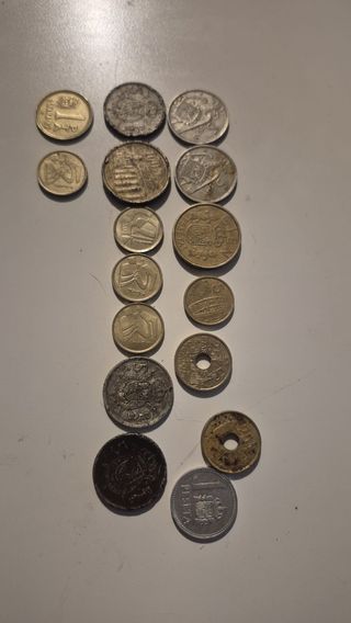 Lote monedas antiguas españolas