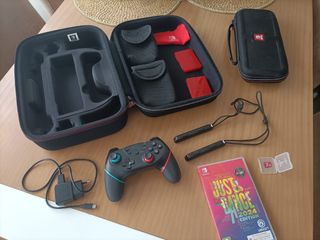 Maletín Nintendo Switch, Mando y Juego Just Dance