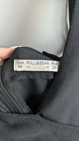 Mono negro Pull&Bear Talla M