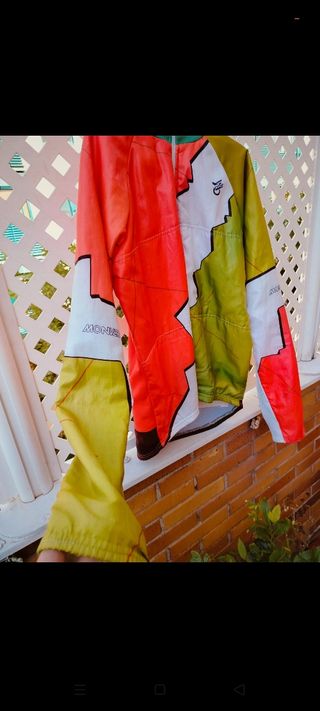 Chaqueta Bomber Estilo Maillot Talla M