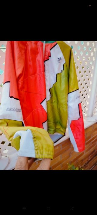 Chaqueta Bomber Estilo Maillot Talla M