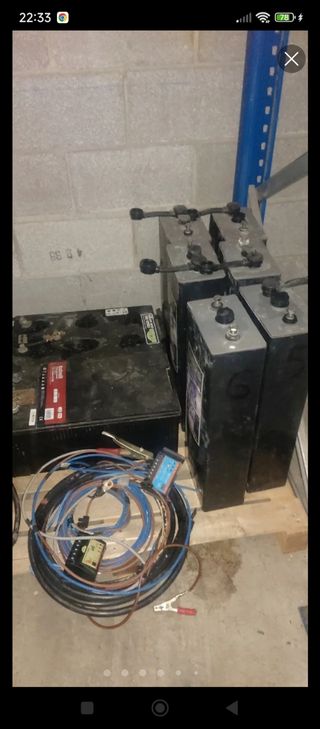 8 baterías SPZS solar 3 años