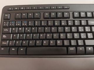 Teclado Inalámbrico NGS Negro y Gris