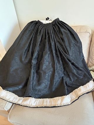 Falda Fallera Negra 