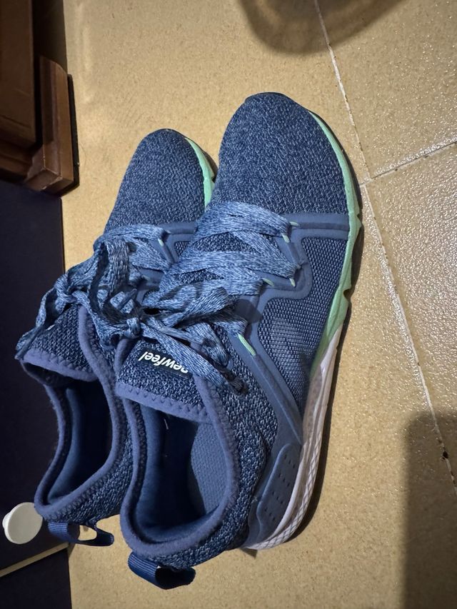 Zapatillas Newfeel Mujer Azul/Verde