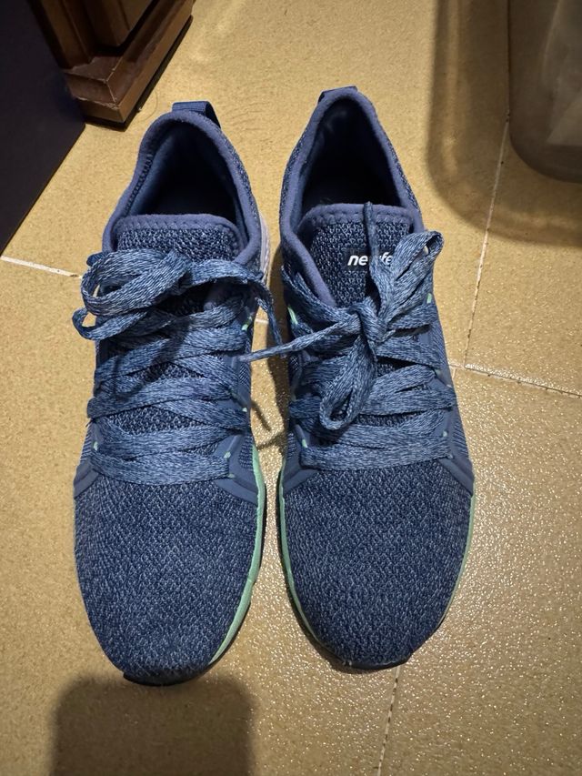 Zapatillas Newfeel Mujer Azul/Verde