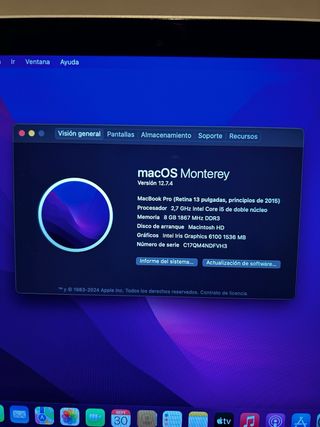 MacBook Pro Retina 13 2015