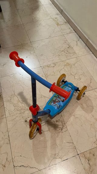 Patín infantil 3 ruedas Paw Patrol