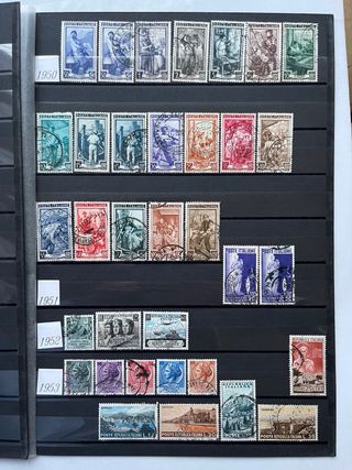 Sellos Italia Antiguos Usados 1879/1956 - 6 PÁG.