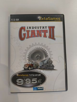 Industry Giant II PC CD-ROM ZetaGames