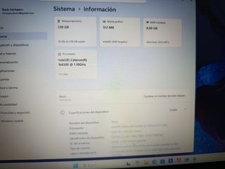 Portátil Lenovo V15 G2 IJL Negro
