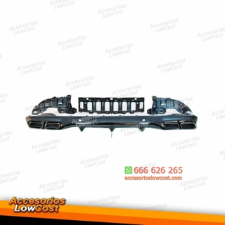 Difusor Trasero Mercedes W205 2014-2018 Coupe Loo