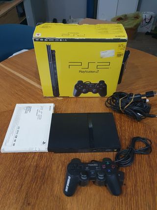 Playstation 2 Slim Nera Completa