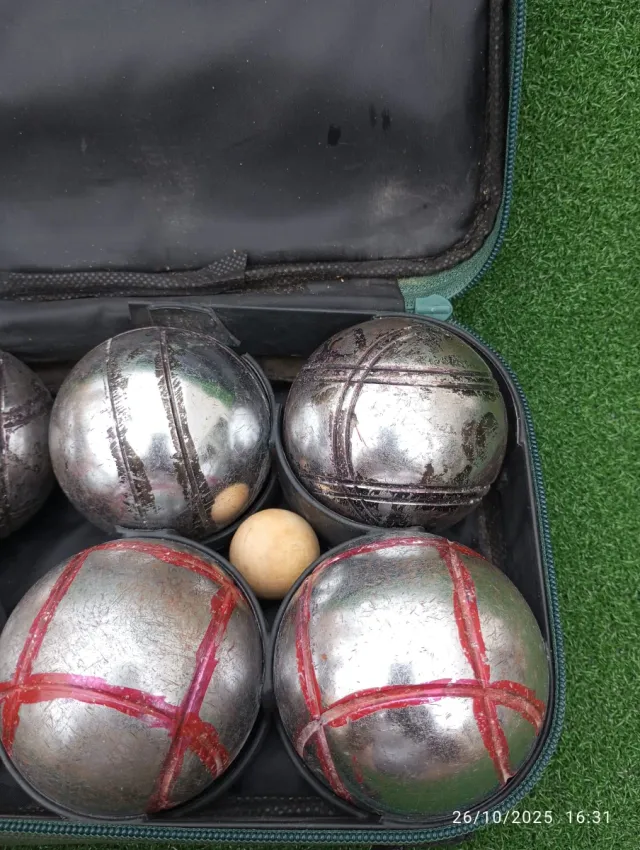 Bolas ,bolos de Petanca (Juego Completo)