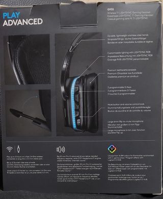 Logitech G935 Auriculares Gaming Inalámbricos
