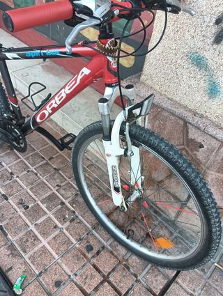 Bicicleta Orbea 26 Roja y Negra