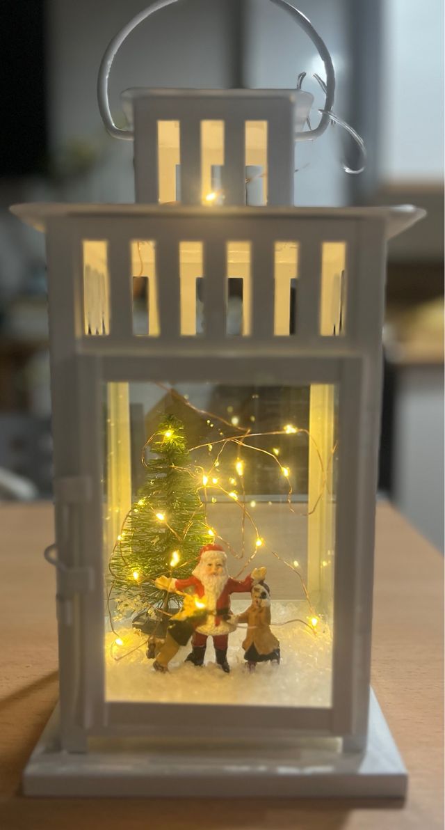 Farolillo Navideño con Escena