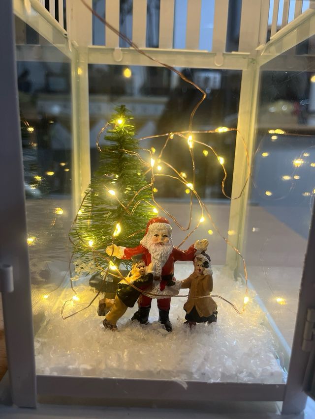 Farolillo Navideño con Escena