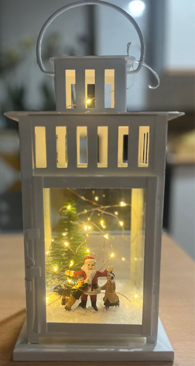 Farolillo Navideño con Escena