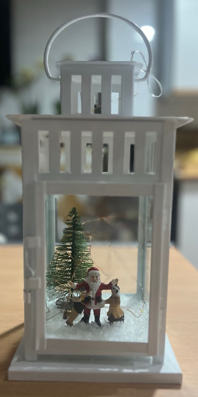 Farolillo Navideño con Escena