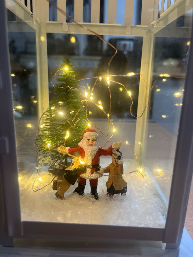 Farolillo Navideño con Escena