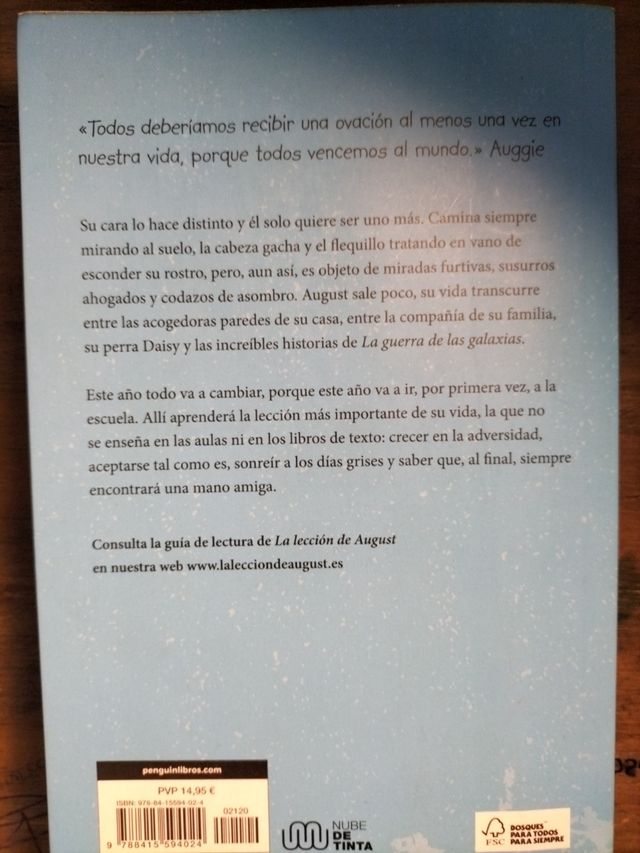 La Leccion De August (Spanish Edition)
