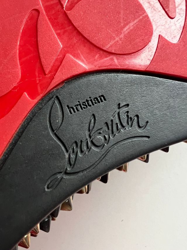 Scarpe Louboutin Nere e Oro