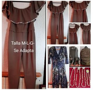 Mono largo Vestido Collar  Jersey Chica 
