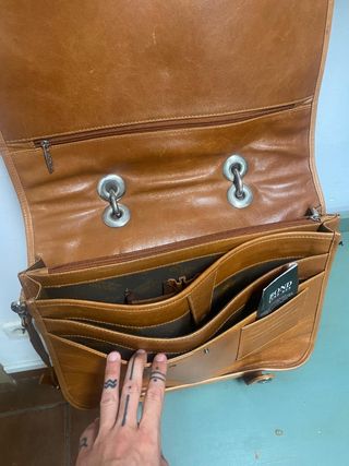 Bolso maletín piel