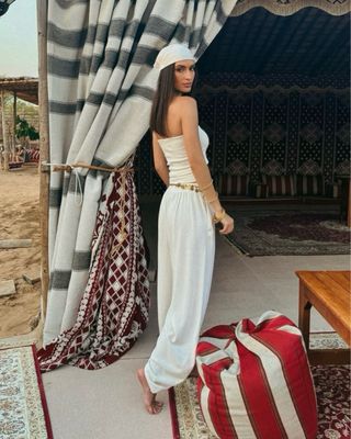 Pantalón punto bombacho