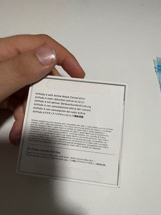 Apple AirPods 4 - Cancelación Ruido - Originales