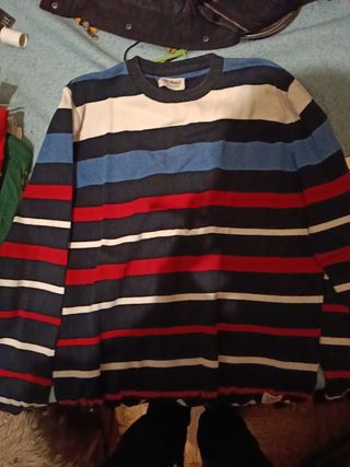Jersey Originals rayas azul, rojo y blanco