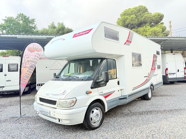 Autocaravana 6 plazas/aire/doble salón/doble rueda