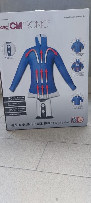 Clatronic HBB 3707 Stira Camicie e Bluse